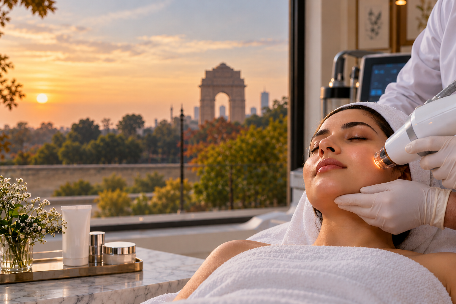 best time for laser treatment delh